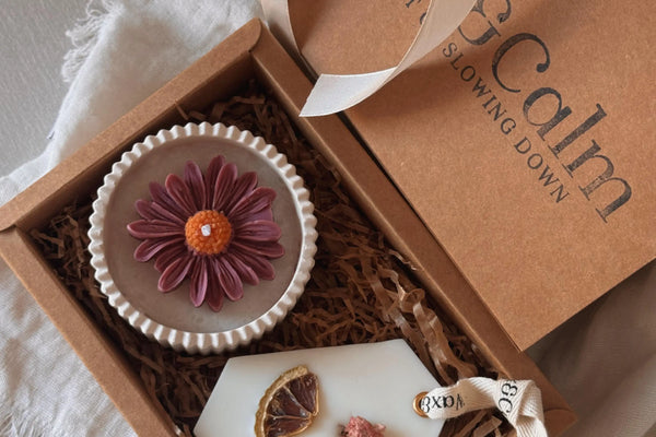 Velas aromáticas artesanales de cera de soja ideas para regalar - Wax&Calm