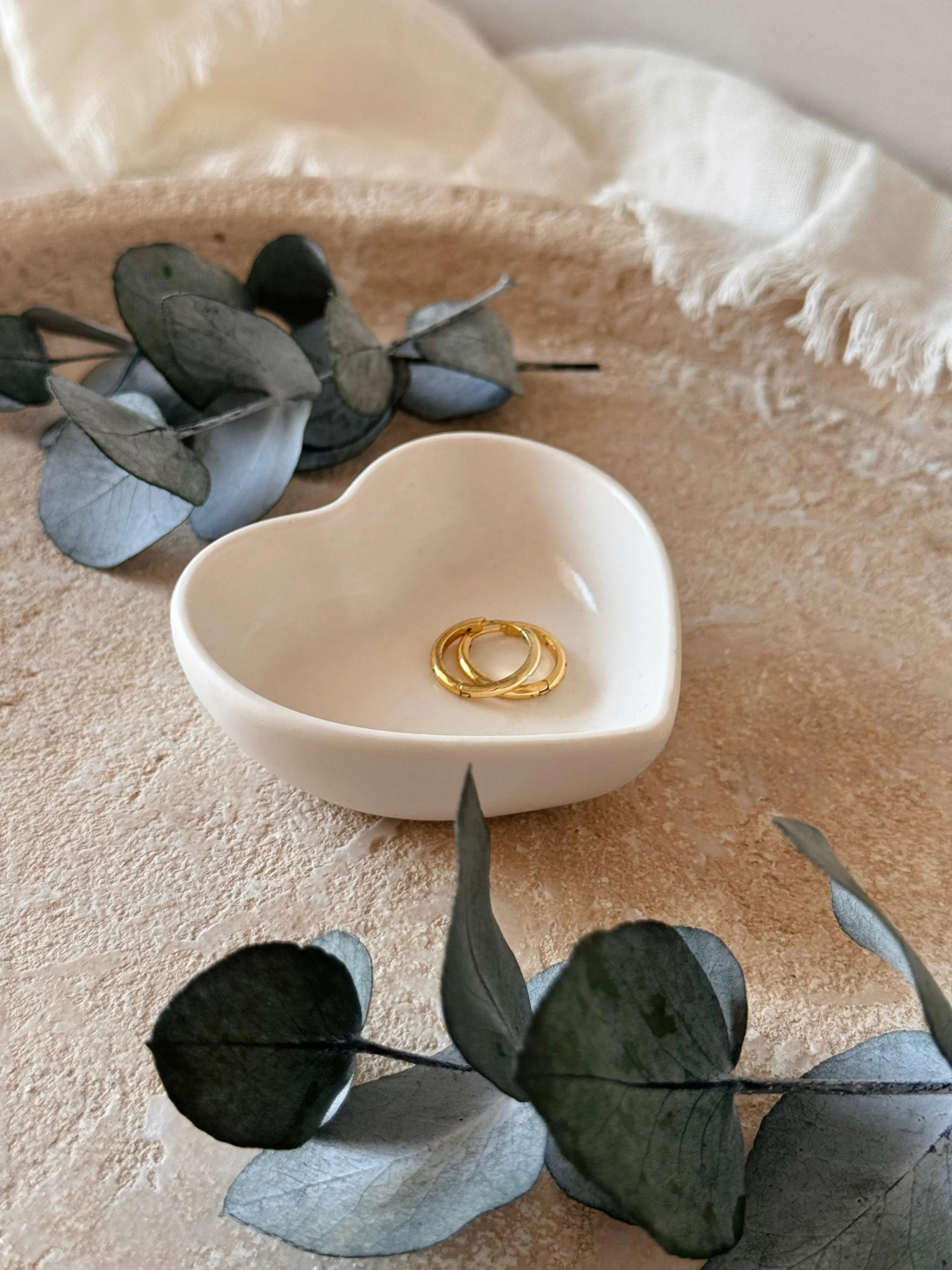 Bandeja decorativa - Corazón inicial