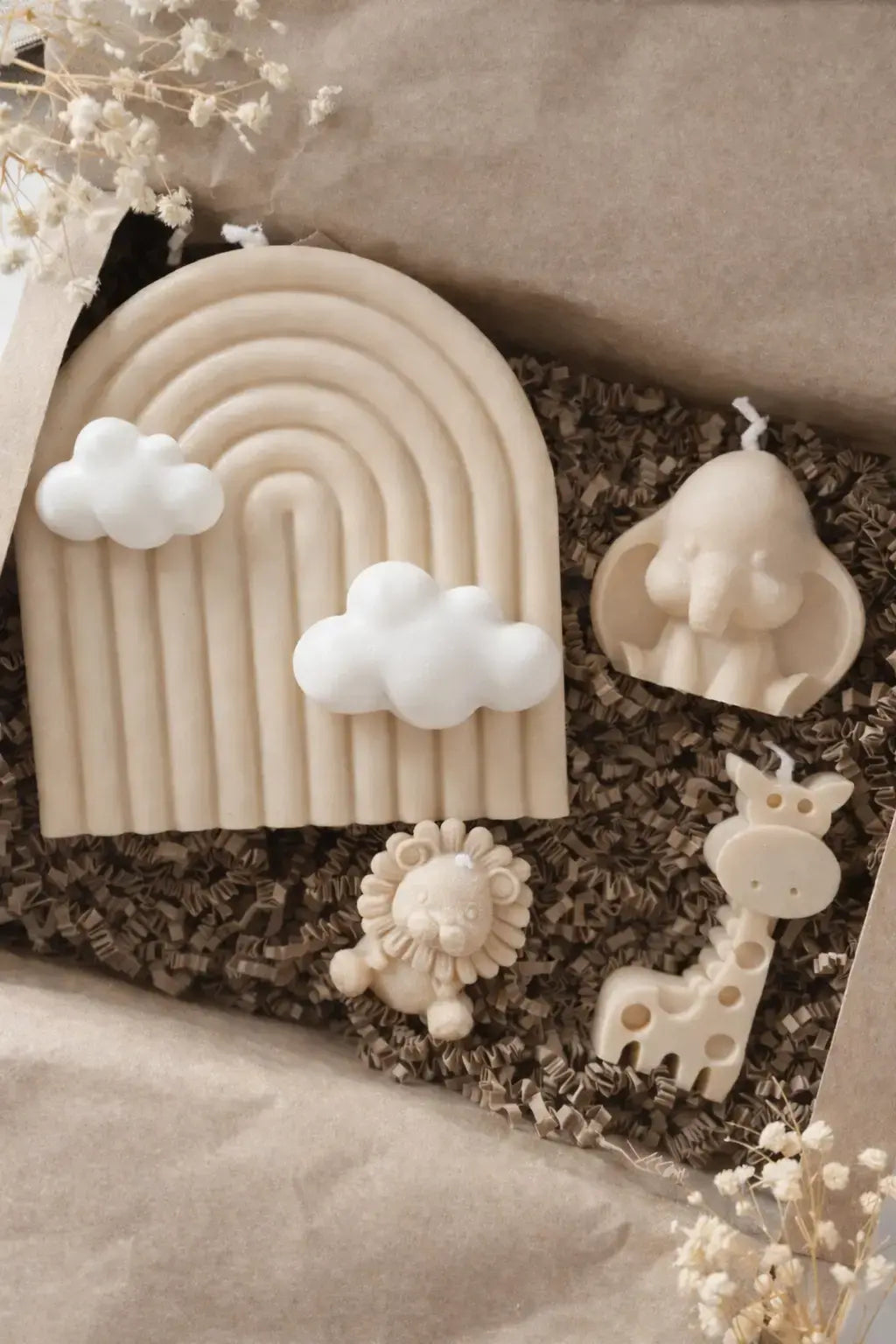 Pack Welcome Baby conjunto regalo artesanal para bebe - Wax&Calm