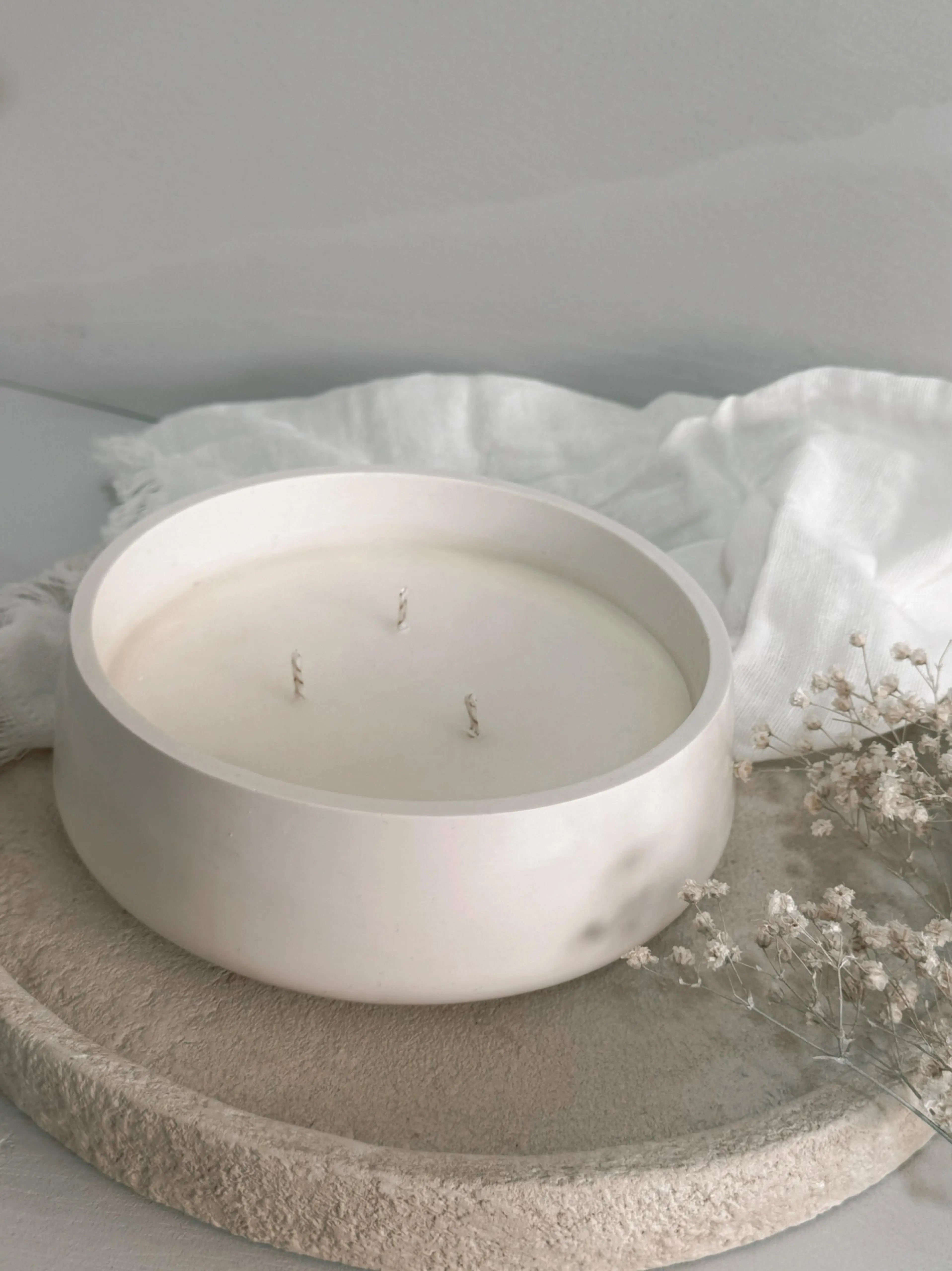 Vela aromática Elixir orquídea negra resina artesanal cera de soja - Wax&Calm