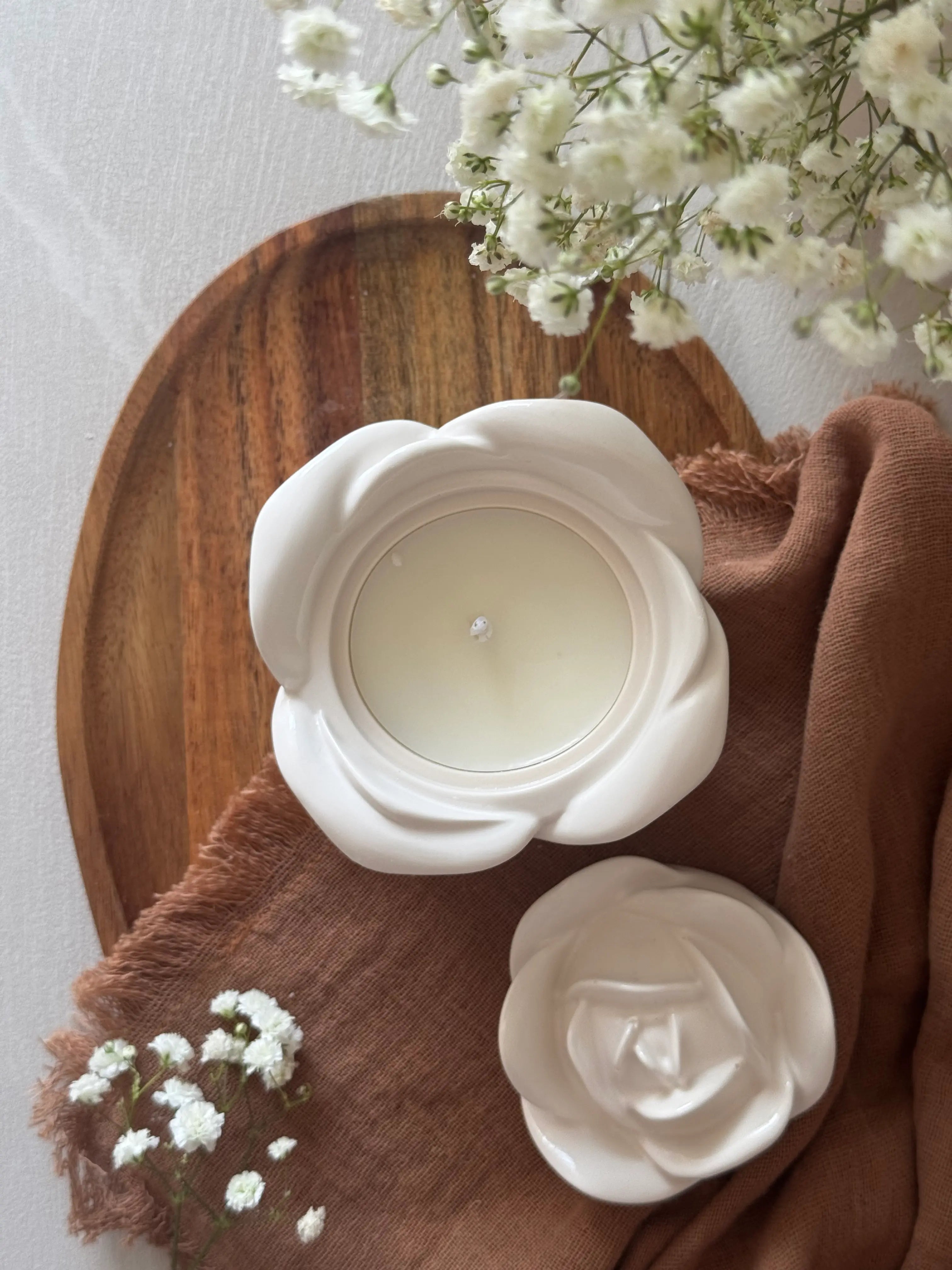 Vela aromática Primavera Joyero artesanal cera de soja - Wax&Calm