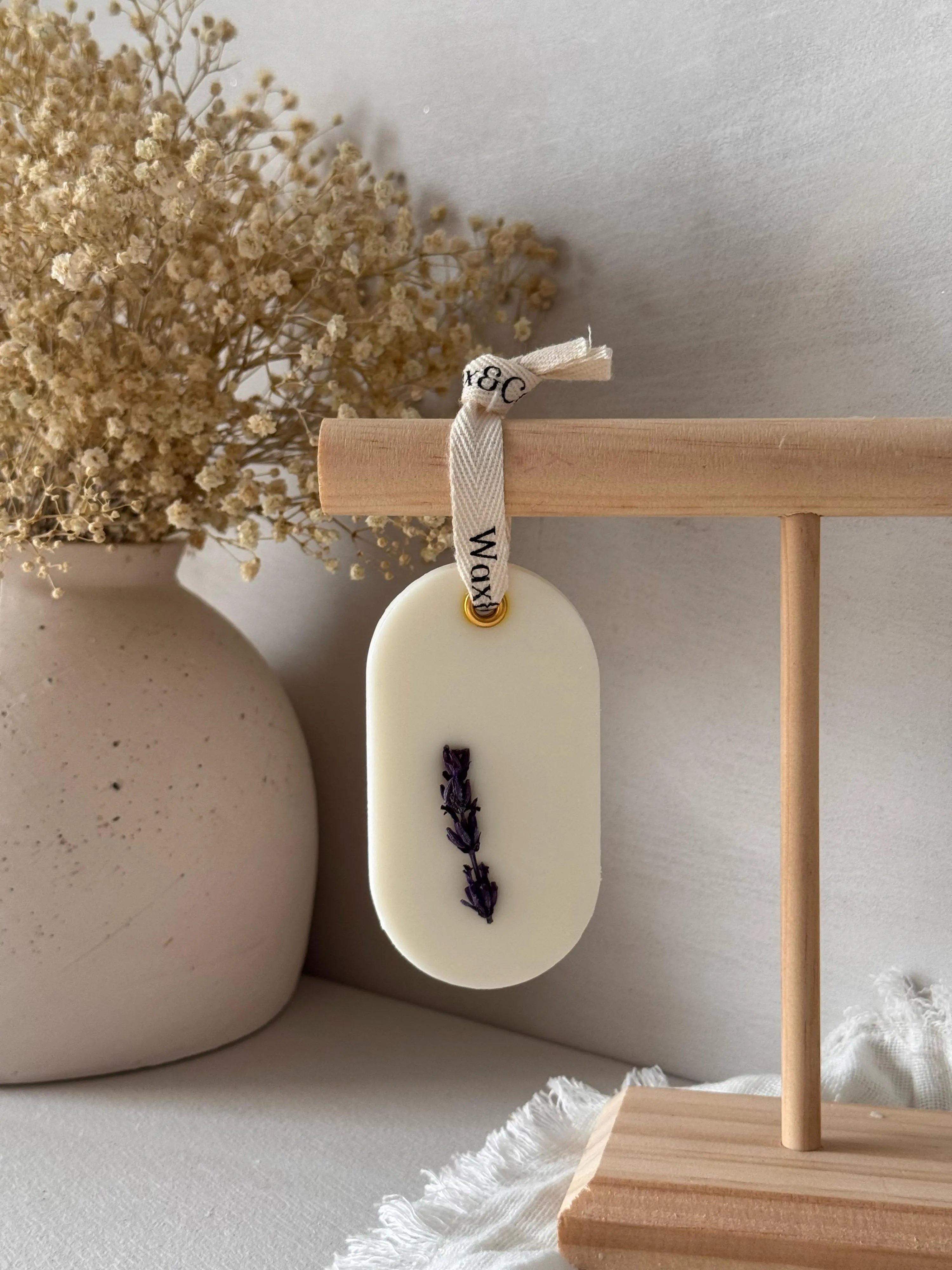 Ambientador sólido lavanda cera de soja para aromatizar espacios del hogar
