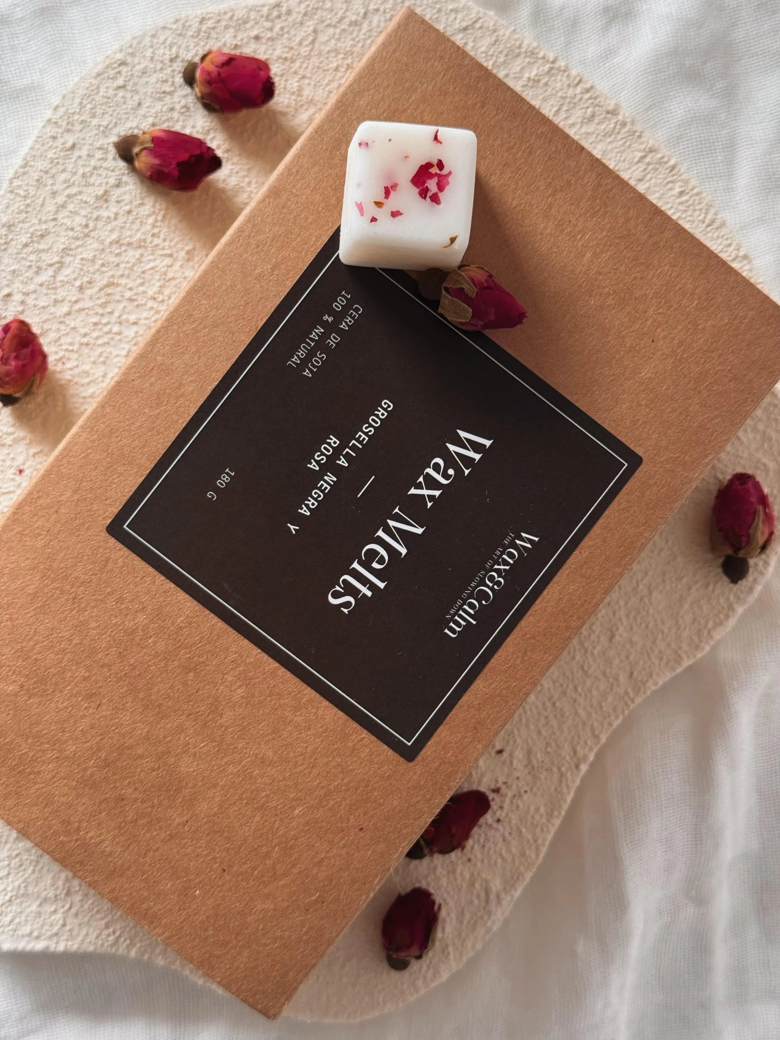Wax melts artesanales grosella floral cera de soja - Wax&Calm Studio