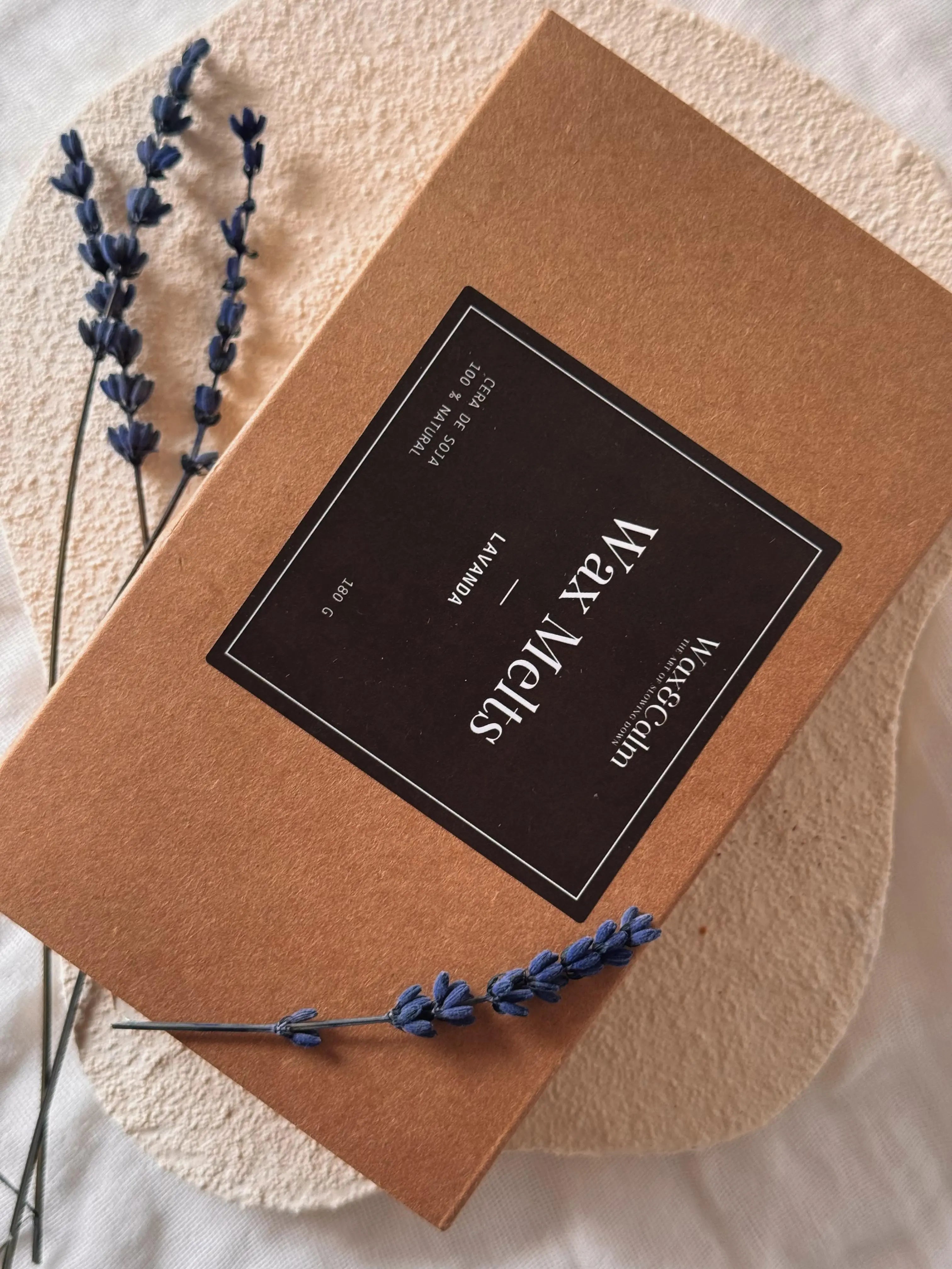 Wax melts artesanales lavanda cera de soja - Wax&Calm Studio