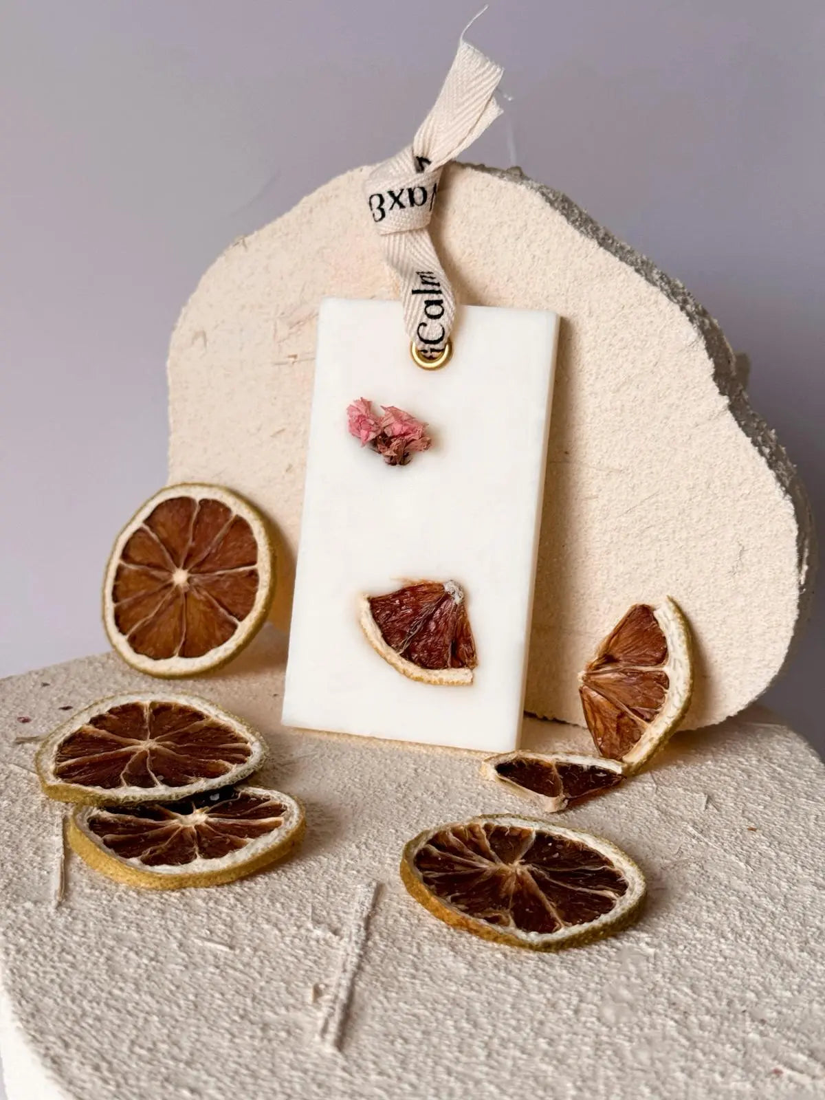 Ambientador artesanal aroma limón dulce cera vegetal para hogar - Wax&Calm