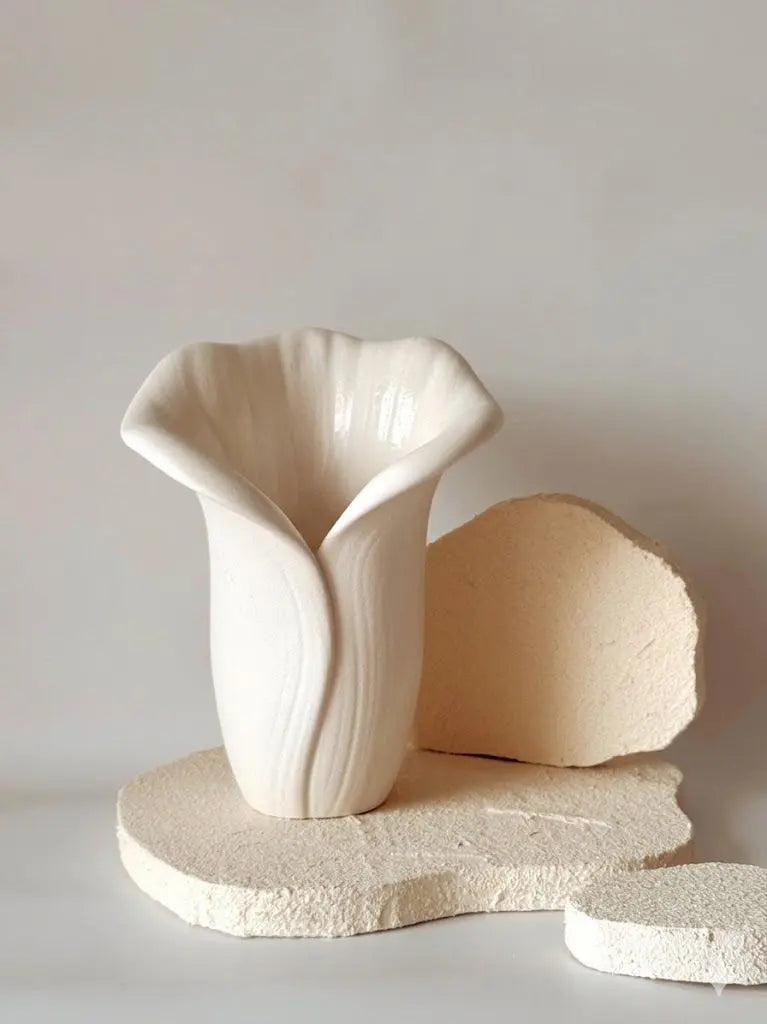 Candelabro Cala artesanal de resina - regalo decorativo original Wax&Calm