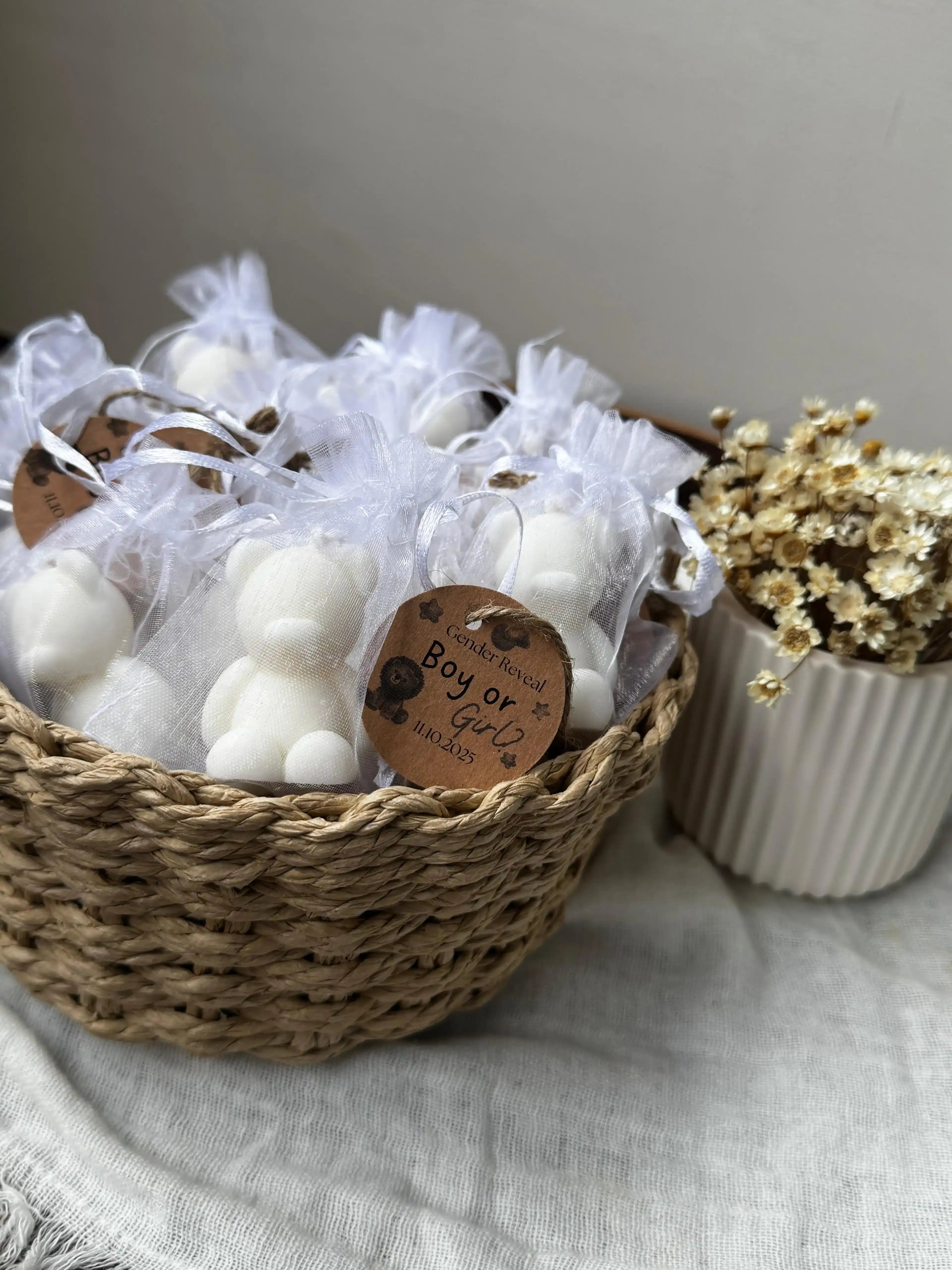 Velas artesanales personalizadas para boda - Wax&Calm
