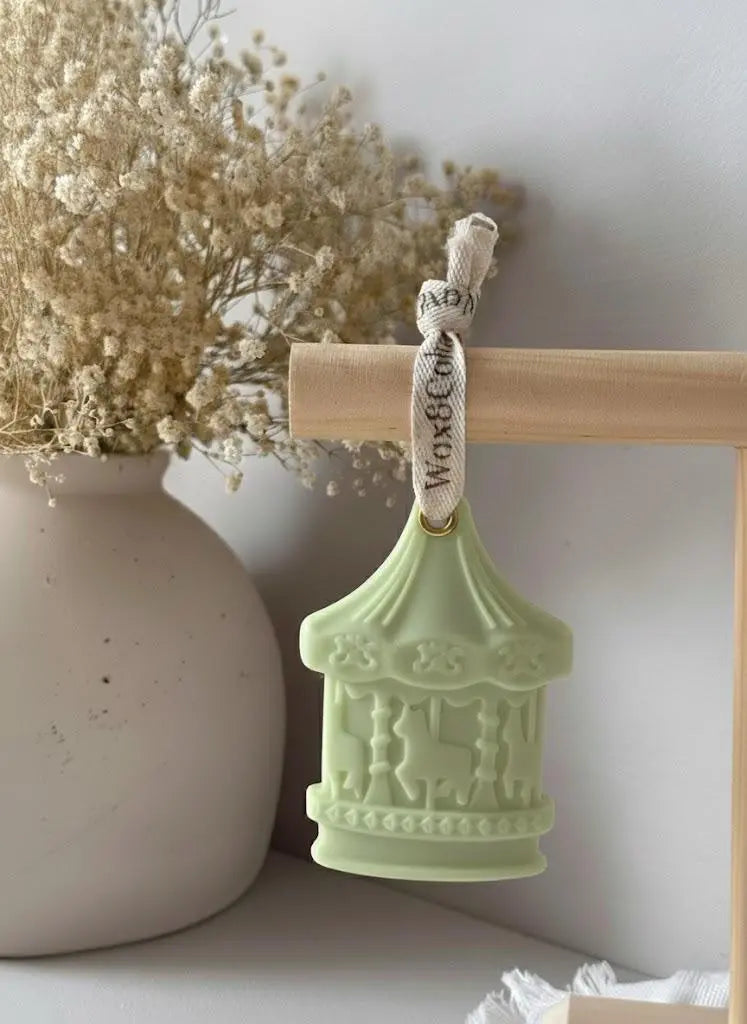 Ambientador sólido carrusel Vainilla – cera de soja 100% natural artesanal Wax&Calm