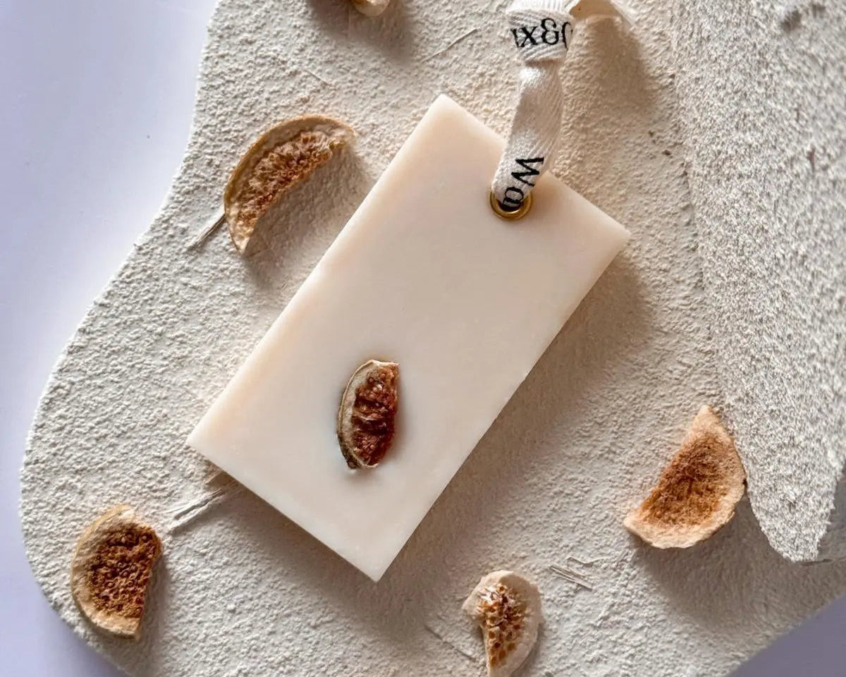 Ambientador sólido higo cera vegetal para armarios y cajones - detalle aroma