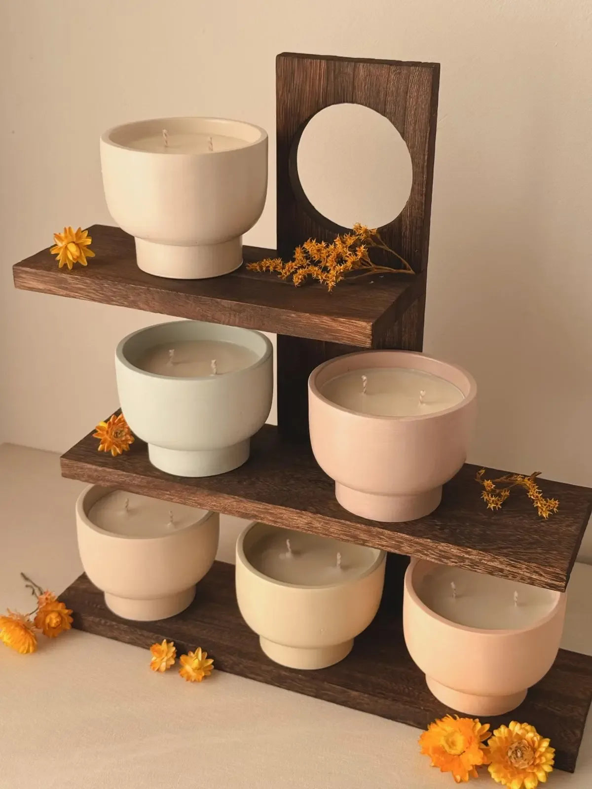 Velas para regalar colección Basic – velas aromaticas cera de soja artesanal Wax&Calm