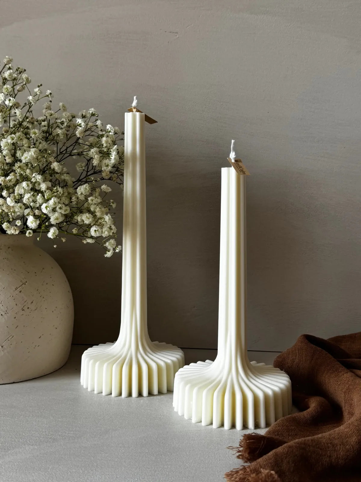Velas artesanales Pack Minos – cera de soja natural hechas a mano Wax&Calm