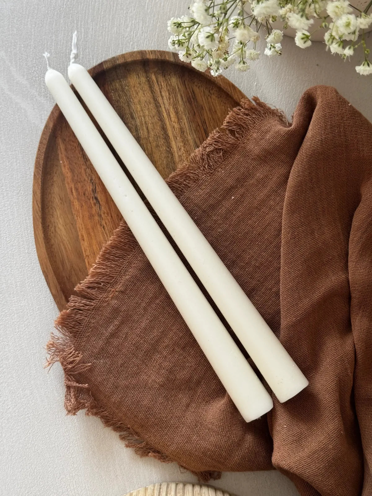 Pack velas artesanales Roma cera natural - Wax&Calm