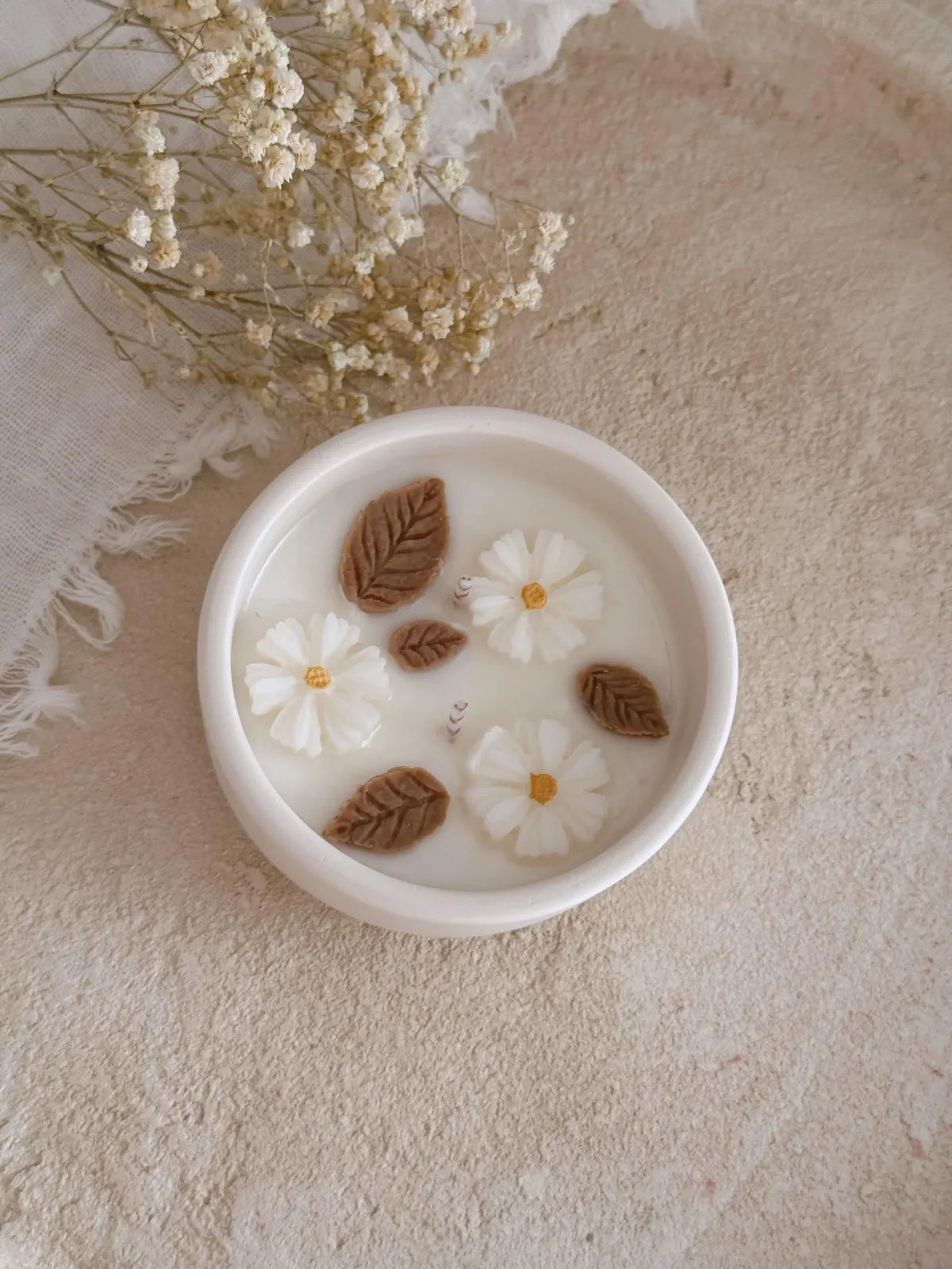 Vela aromática artesanal Calma Frambuesa y Limón cera de soja 100% natural - Wax&Calm