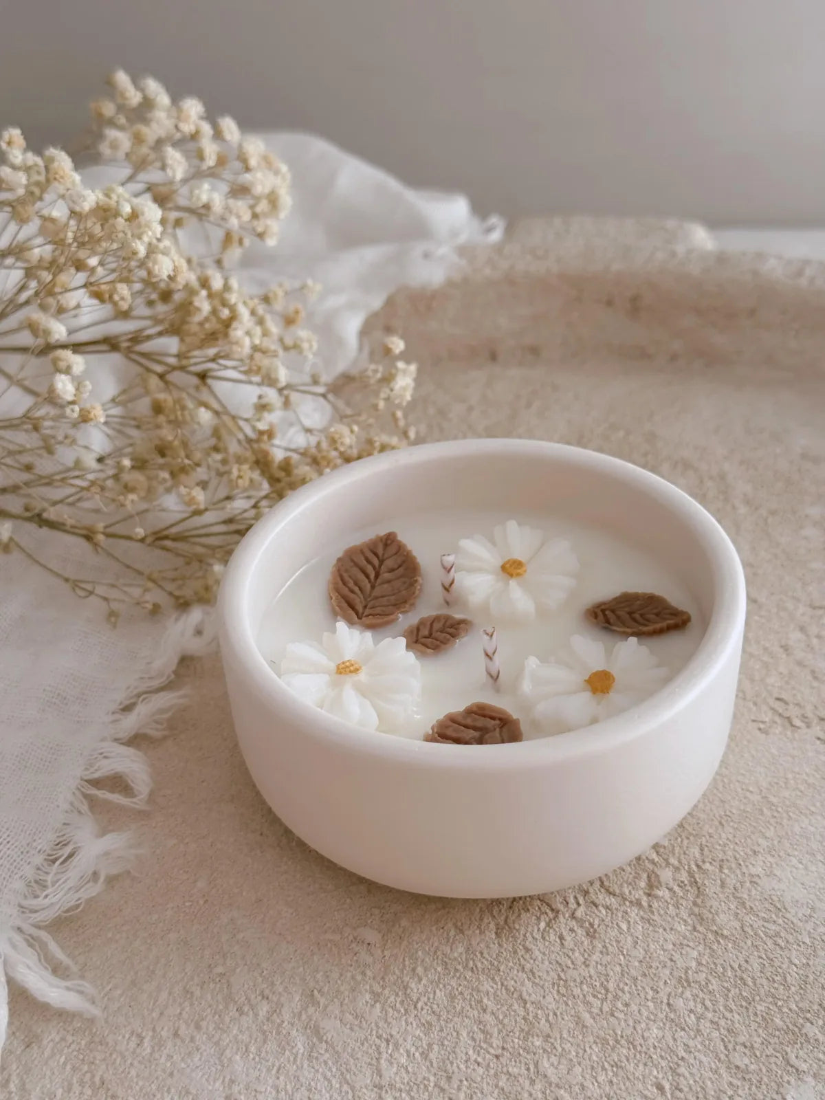 Vela aromática artesanal Calma Frambuesa y Limón cera de soja 100% natural - Wax&Calm