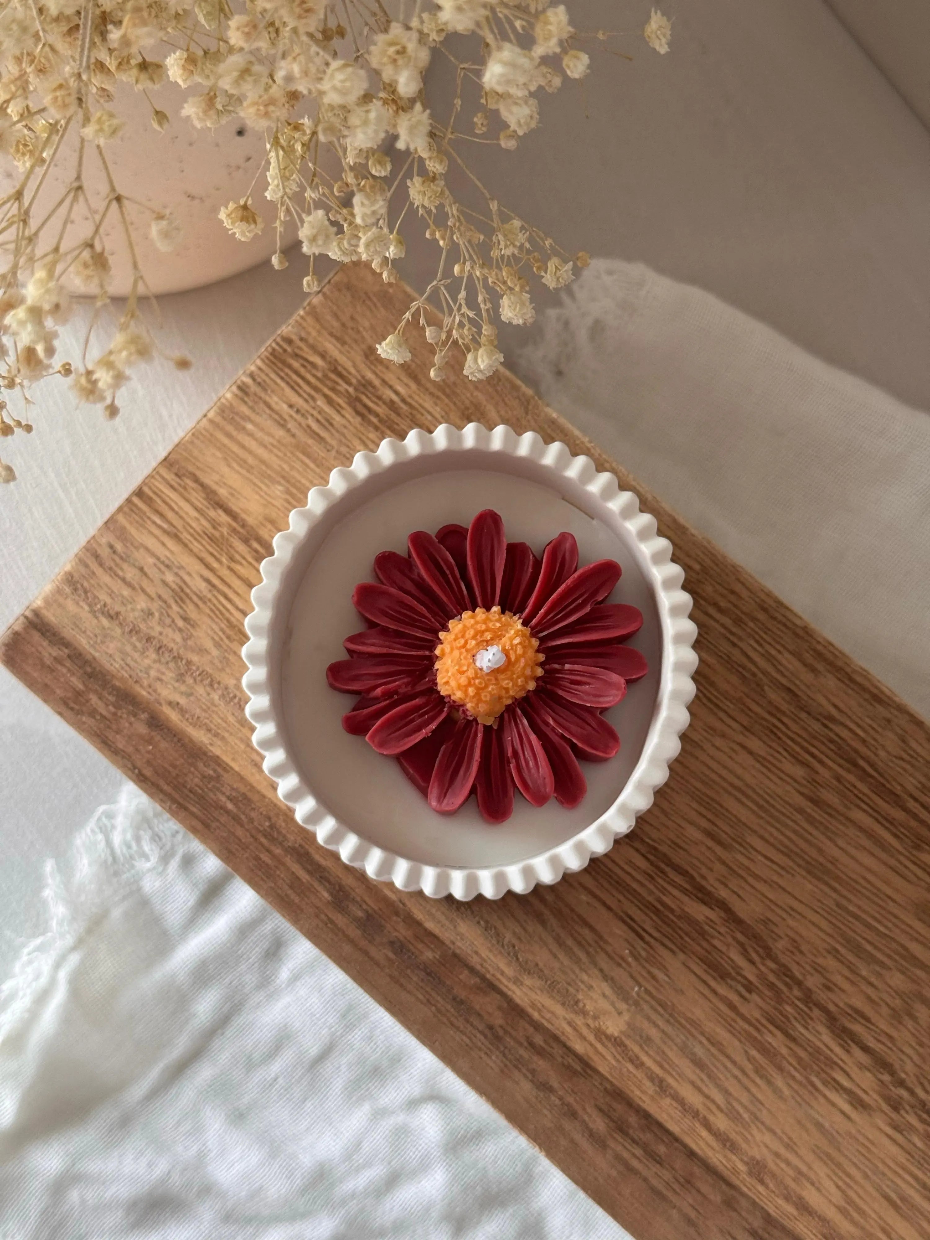Vela aromática artesanal Venus – fragancias para el hogar cera de soja natural Wax&Calm
