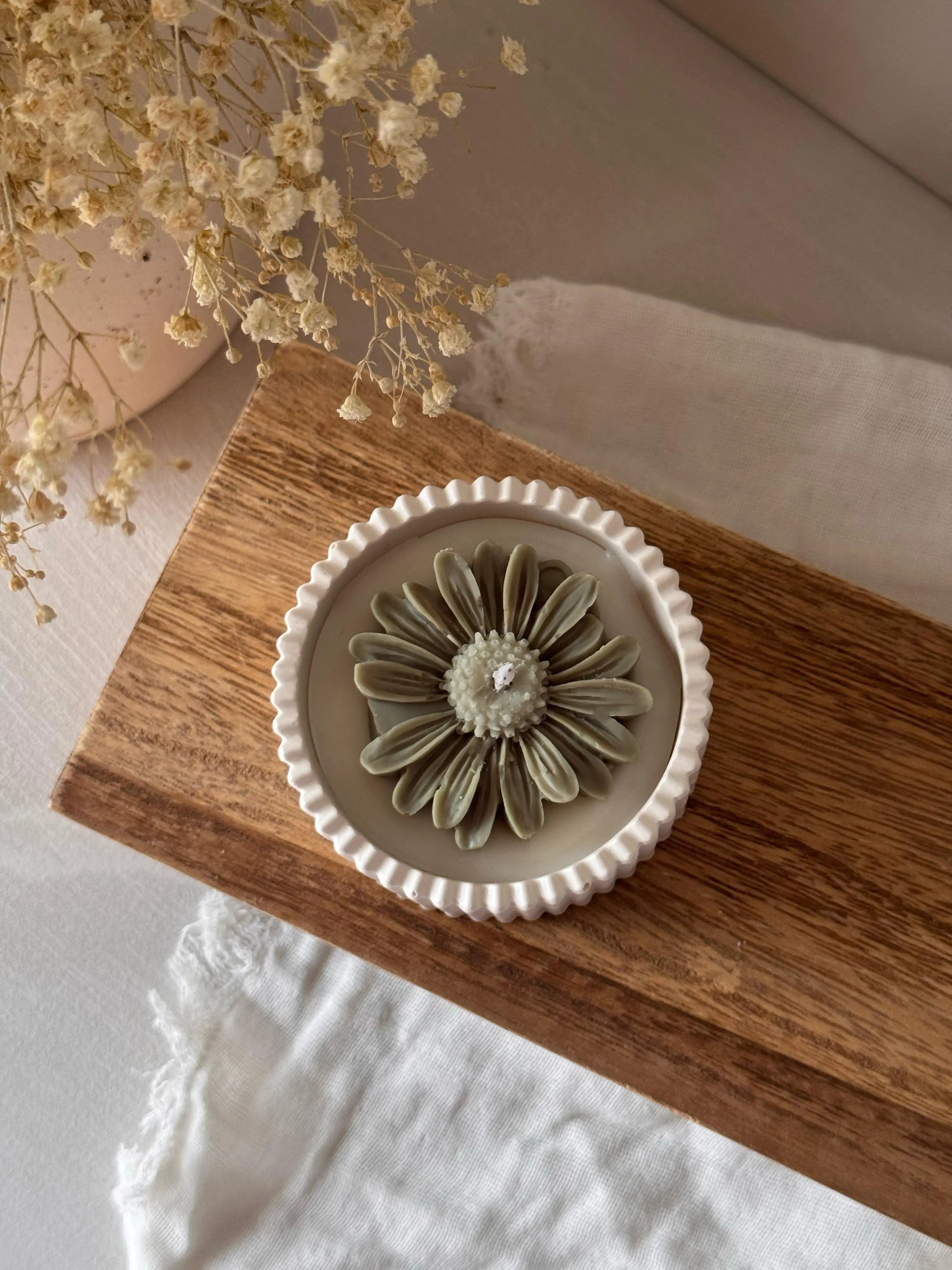 Velas naturales artesanales Venus – cera de soja 100% vegetal Wax&Calm