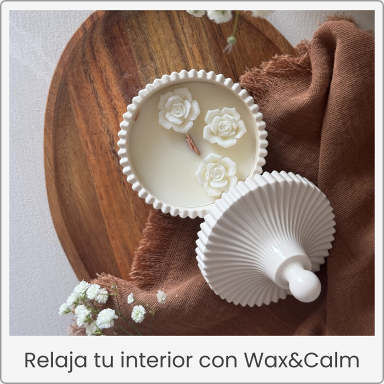 Velas aromaticas artesanales
